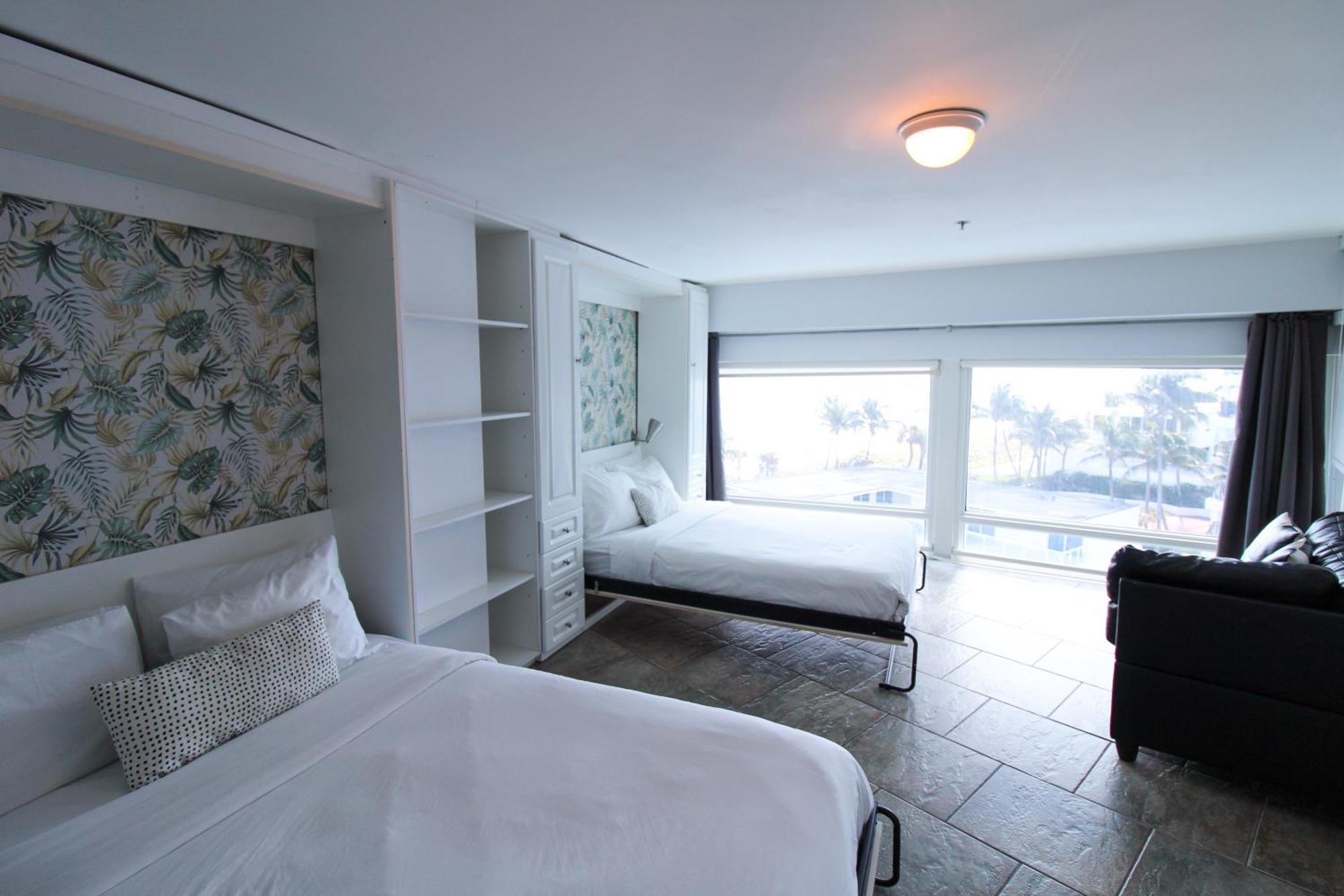 Castle M16 Oceanview Loft With Beach Access, Pool, Tennis And Free Parking! マイアミビーチ エクステリア 写真